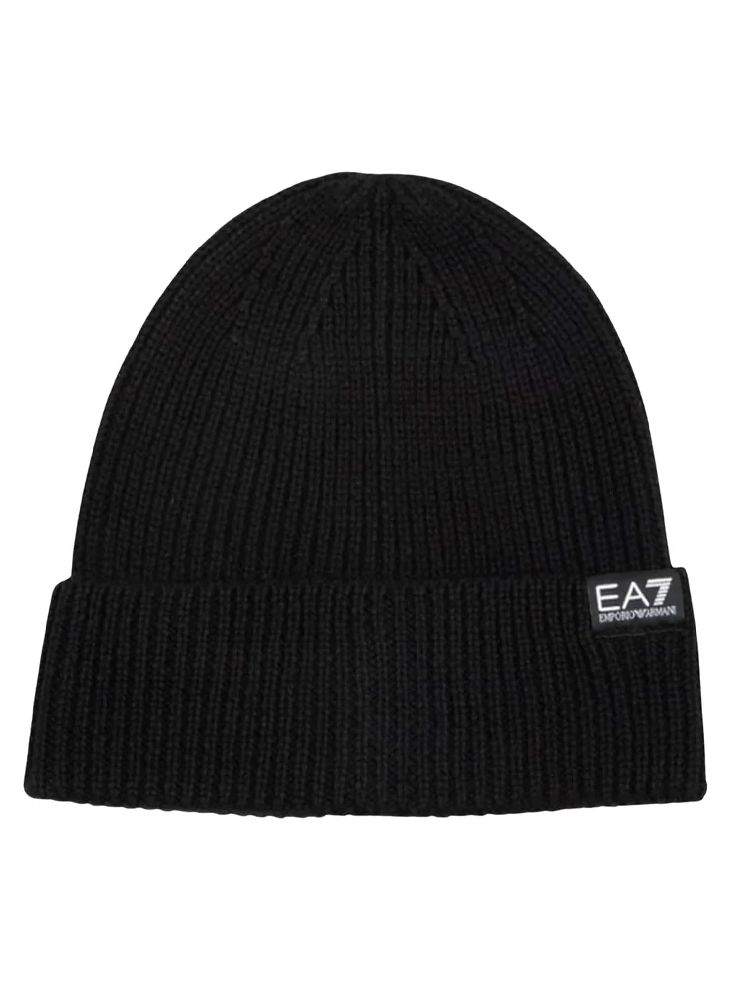 Beanie EA7 Emporio Armani Mountain unisex adulto nero